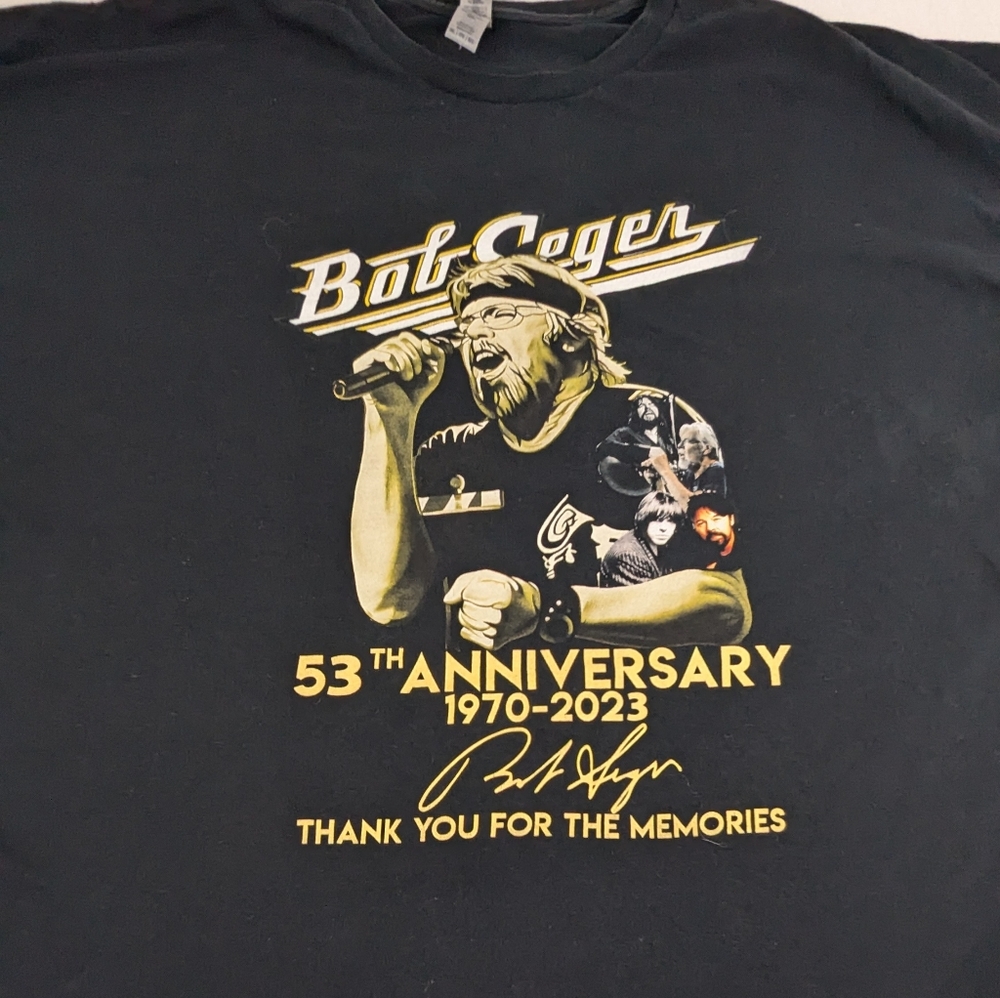 BOB Seger 53rd Anniversary 1970-2023 Thank You For The Memories 5X